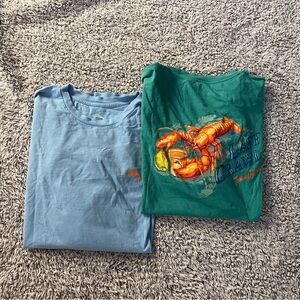 Tommy Bahama Two Pack Teal and light Blue Short Sleeve Crew Tees